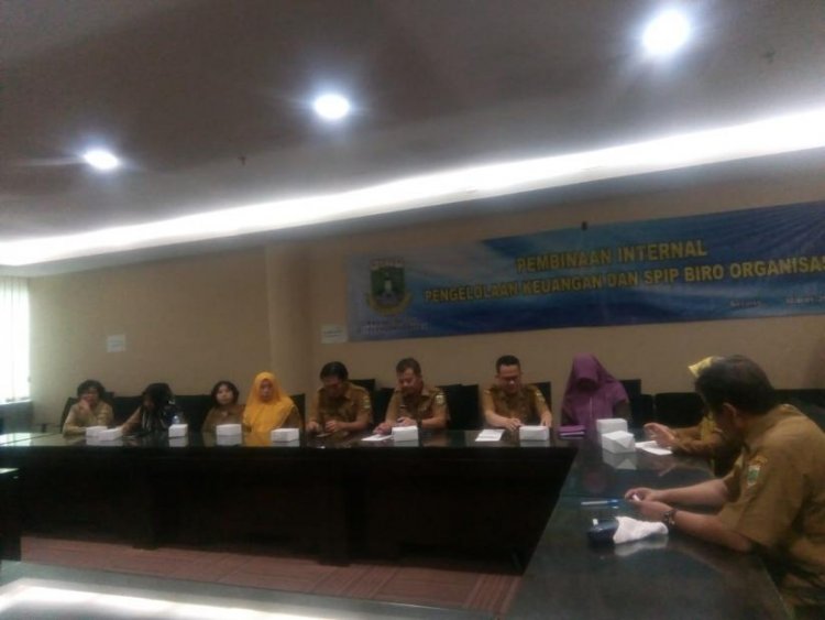 Pembinaan Internal Pengelolaan Keuangan dan SPIP Biro Organisasi