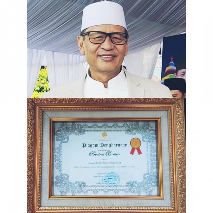 Pemprov Banten Raih e-Government Award
