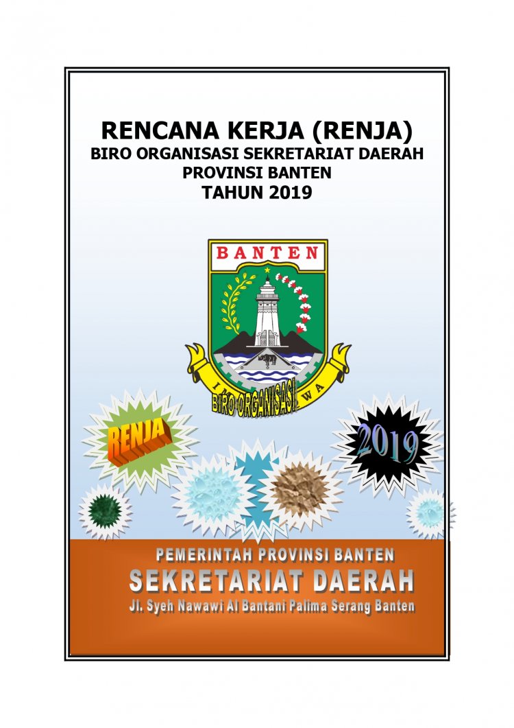 Rencana Kerja Biro Organisasi Tahun 2019