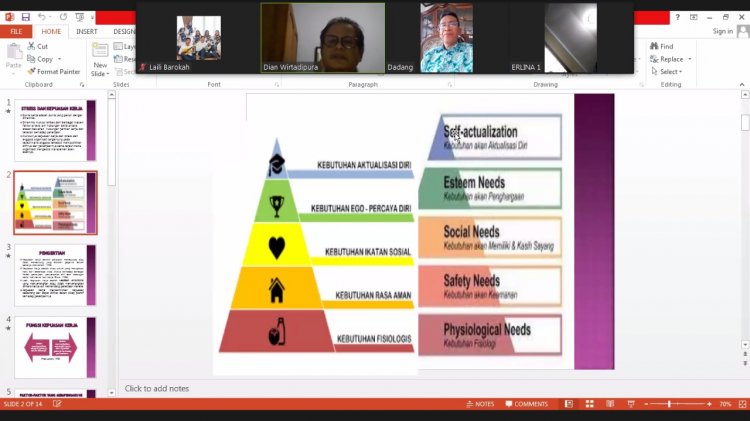 Meeting Staff Biro Organisasi dan Reformasi Birokrasi Setda Provinsi Banten
