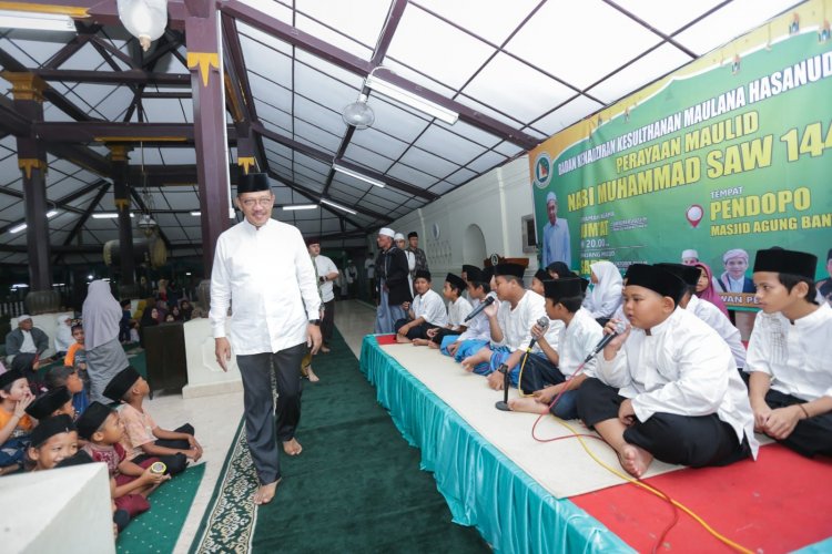 Hadiri Maulid Nabi Muhammad SAW, Pj Sekda M Tranggono : Untuk Tingkatkan Kualitas Iman dan Taqwa Kita