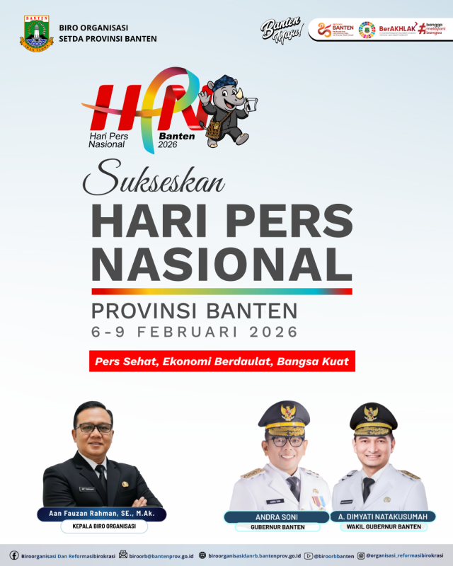 Sukseskan Hari Pers Nasional
