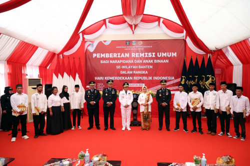 Sampaikan Remisi, Pj Gubernur Banten Al Muktabar: Warga Binaan Harus Bisa Menjadi Lebih Baik