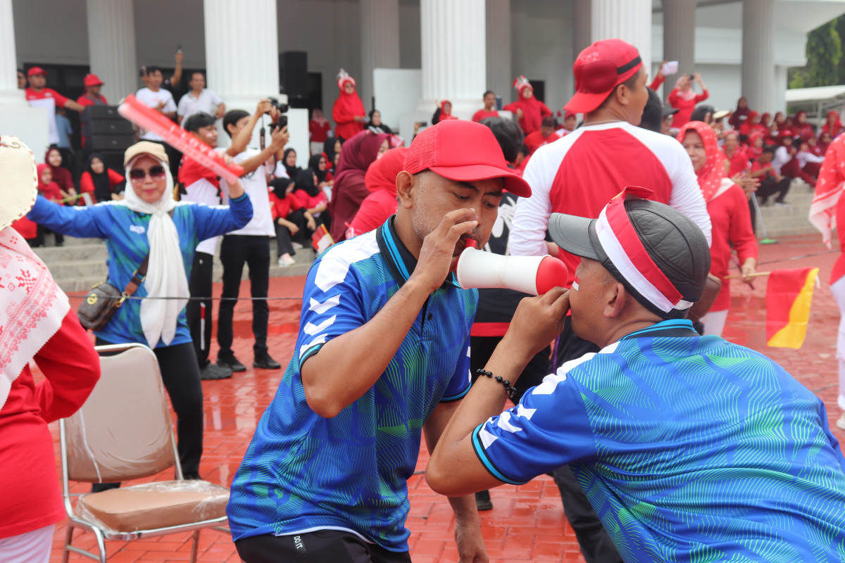 Kemeriahan HUT RI ke-80 di LIngkungan Sekretariat Daerah Provinsi Banten