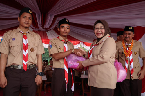 Pj Sekda Provinsi Banten, Virgojanti : Pramuka Wadah Pendidikan Karakter