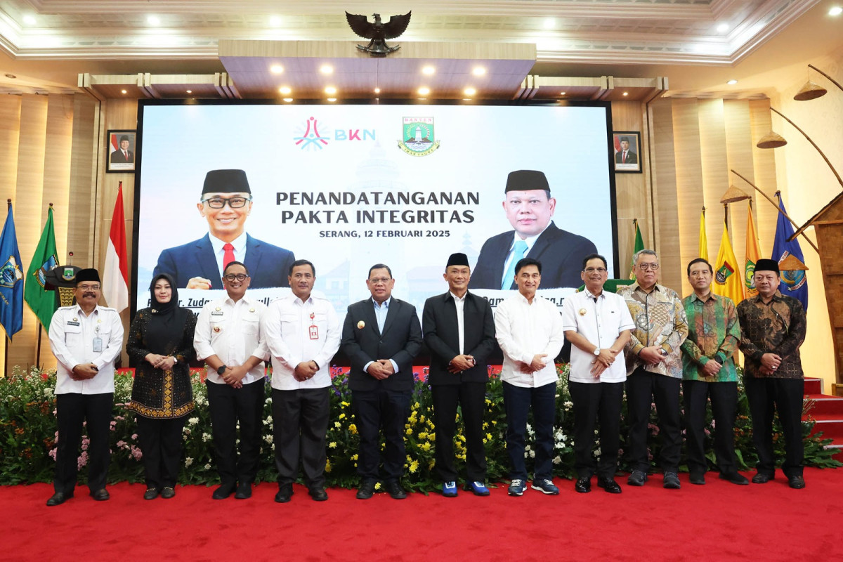 Pj Gubernur Banten A Damenta Luncurkan Manajemen Talenta ASN Provinsi Banten