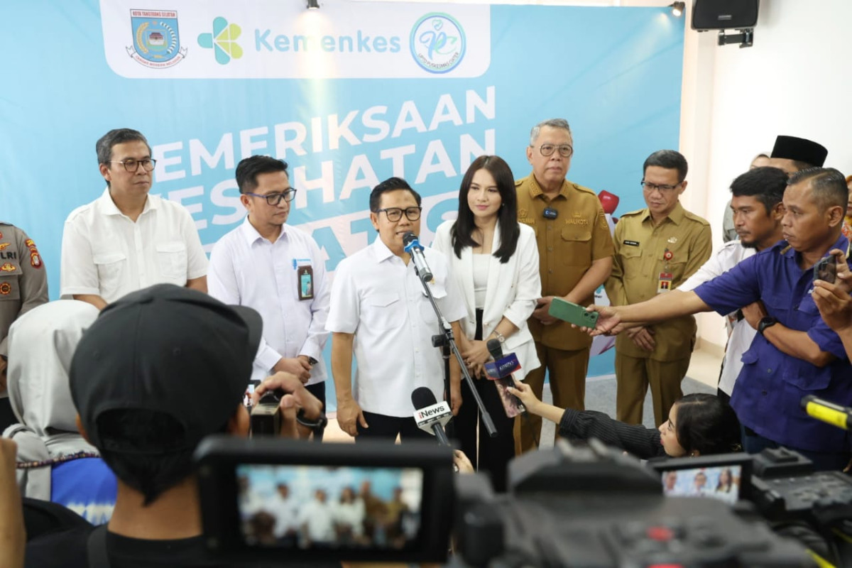 Dampingi Menko Pemberdayaan Masyarakat, Pj Sekda Nana Supiana: Pemprov Banten Sambut Program Cek Kesehatan Gratis