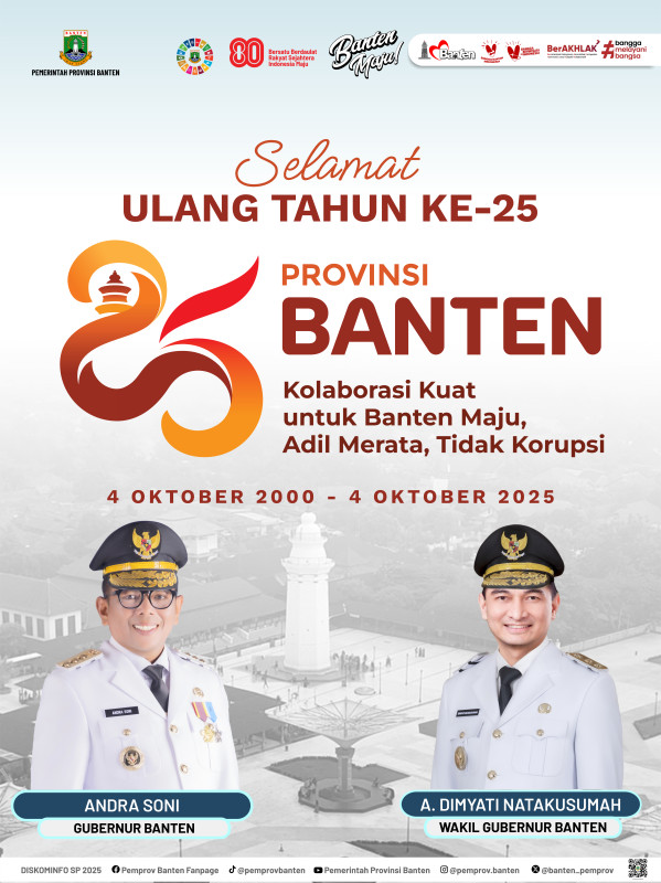 HUT Banten ke-25