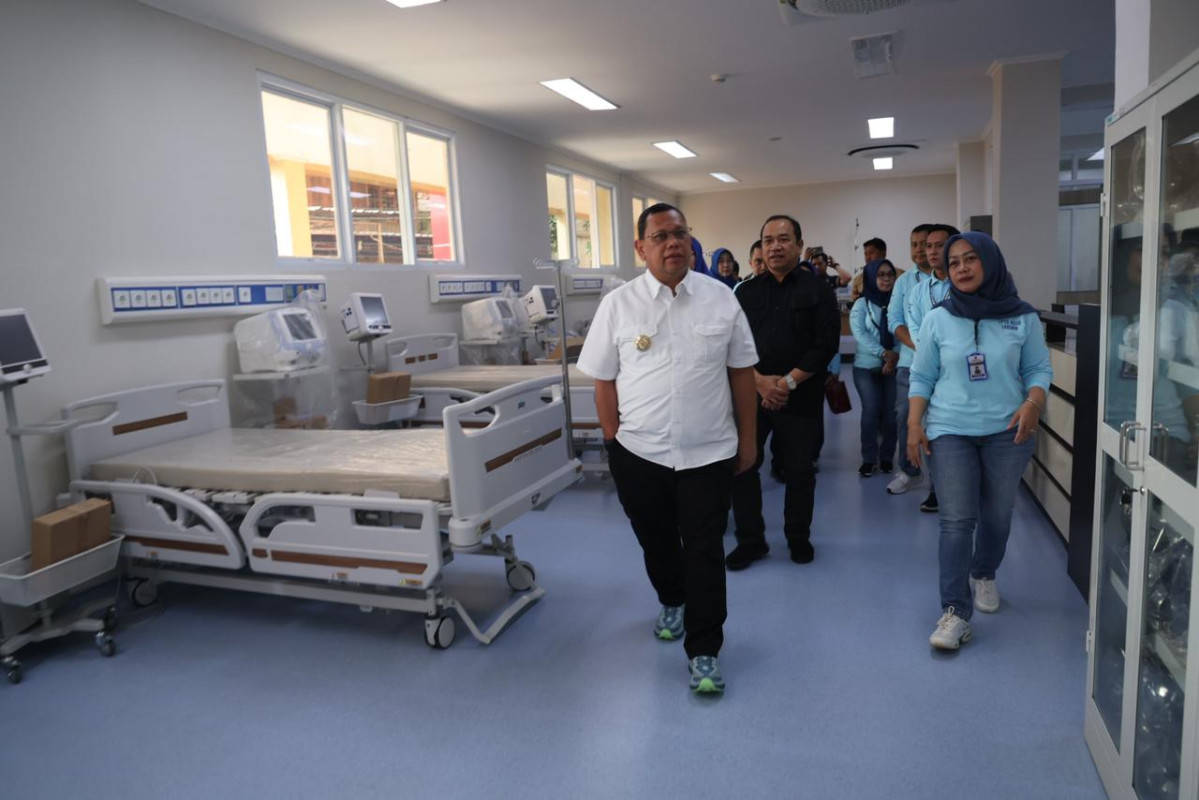 Pj Gubernur Banten A Damenta Pastikan Kesiapan Operasional Rumah Sakit RSUD Labuan